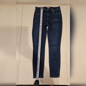 PAIGE Dark Blue Women's Skinny Jeans